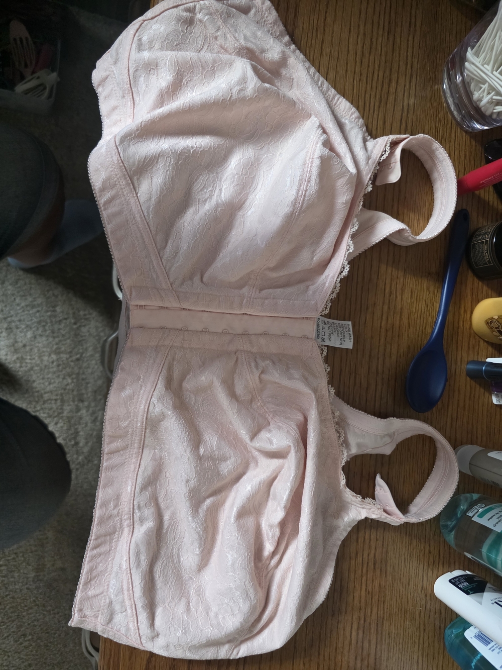 Light Pink Full Coverage Bra